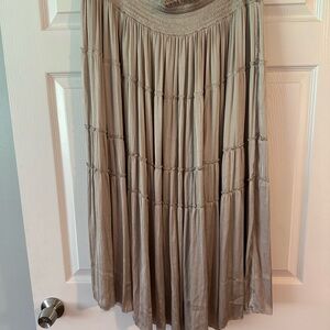 John Mark Gold Skirt